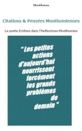 Citations monthomiennes - Bookiner.com